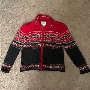 Vintage Tiara International Sweater Jacket Zipper
